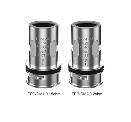 [Resistencia - (TPP-DM) - VOOPOO-VooPoo - DM3 0.15Ohm (80-100w)] Resistencia VooPoo TPP-DM Coil (DM3 0.15Ohm (80-100w))