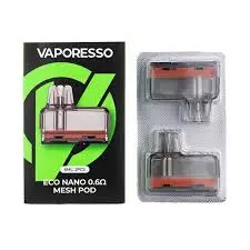 [Pod (Repuesto) - ECO Nano 6mL - Vaporesso-Vaporesso - 0.8 Ohms] Pod Repuesto Vaporesso ECO Nano 6mL (0.8 Ohms)