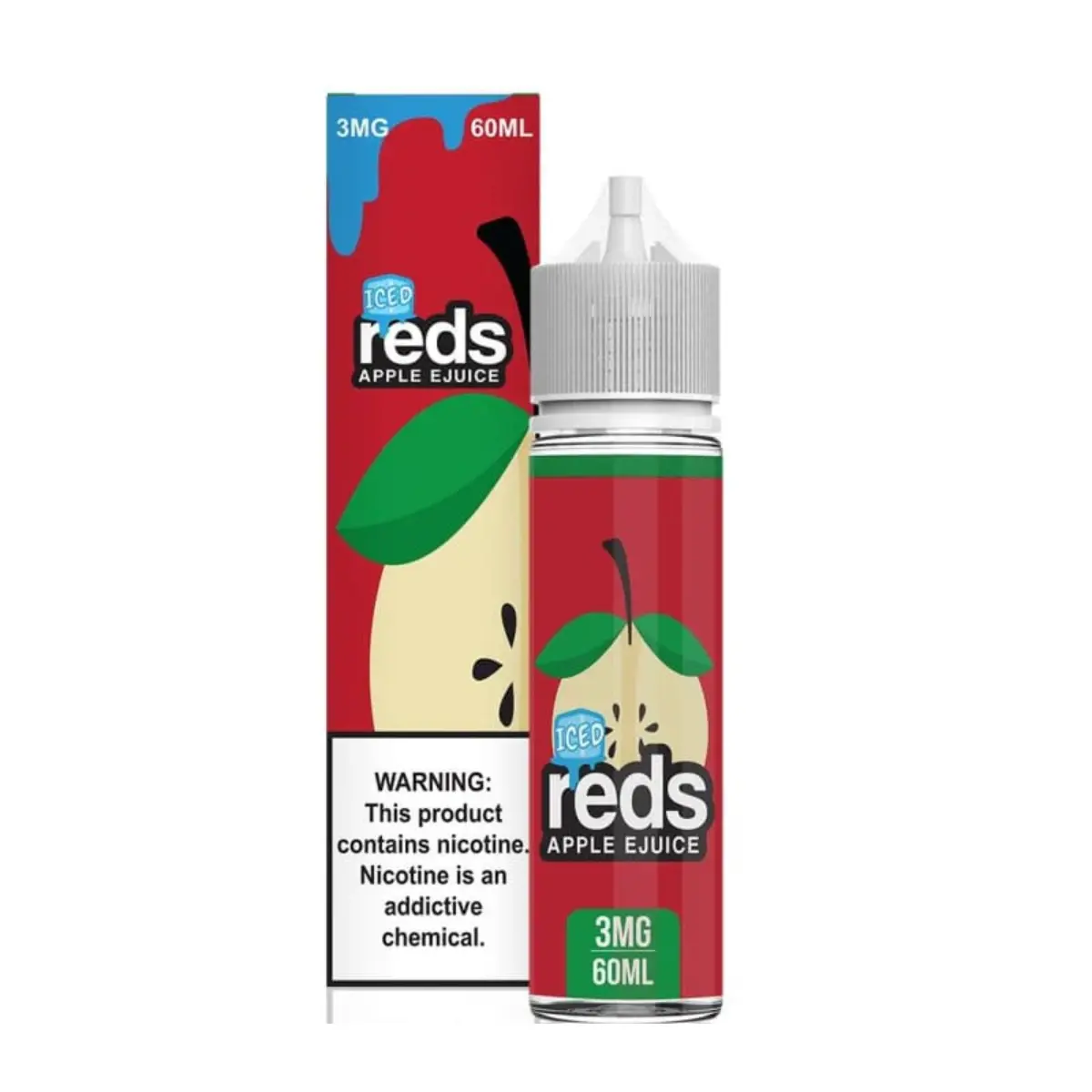 [Esencia Daze Reds Apple 60mL | Base Libre-7Daze - 60mL - 3mg - Apple Grape] Esencia Daze Reds Apple 60mL | Base Libre (Apple Grape)