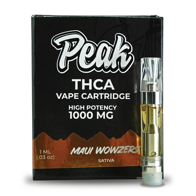 [Cartucho Peak THC - THCA 1000mg-CannaAid - Maui Wowzers (Sativa)] Peak THCA 1mL Cartucho Hemp (Maui Wowzers (Sativa))