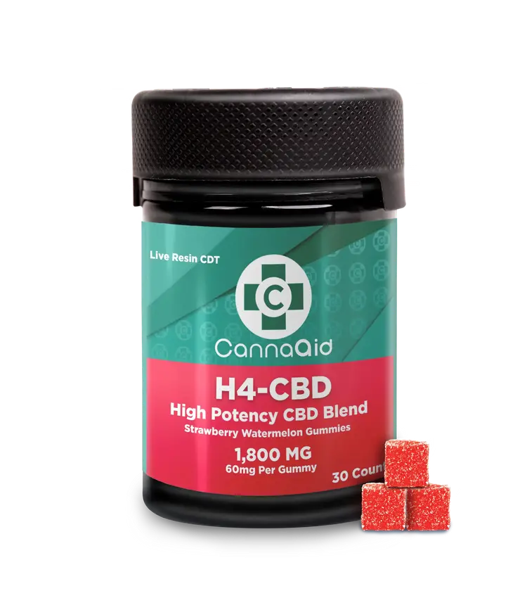[Gomitas Cannaaid H4-CBD Alta Potencia 60mg-CannaAid - 1 Gomita] CannaAid H4-CBD Gomitas High Potency 60mg (1 Unidad)