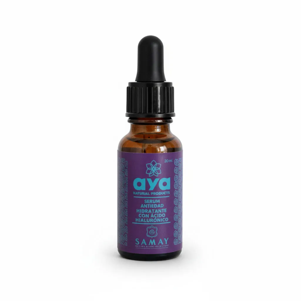 [Sérum Facial | CBD + Sacha Inchi + Ácido Hialurónico | AYA-AYA - 10mL] AYA Sérum Facial CBD + Ácido Hialurónico (10mL)