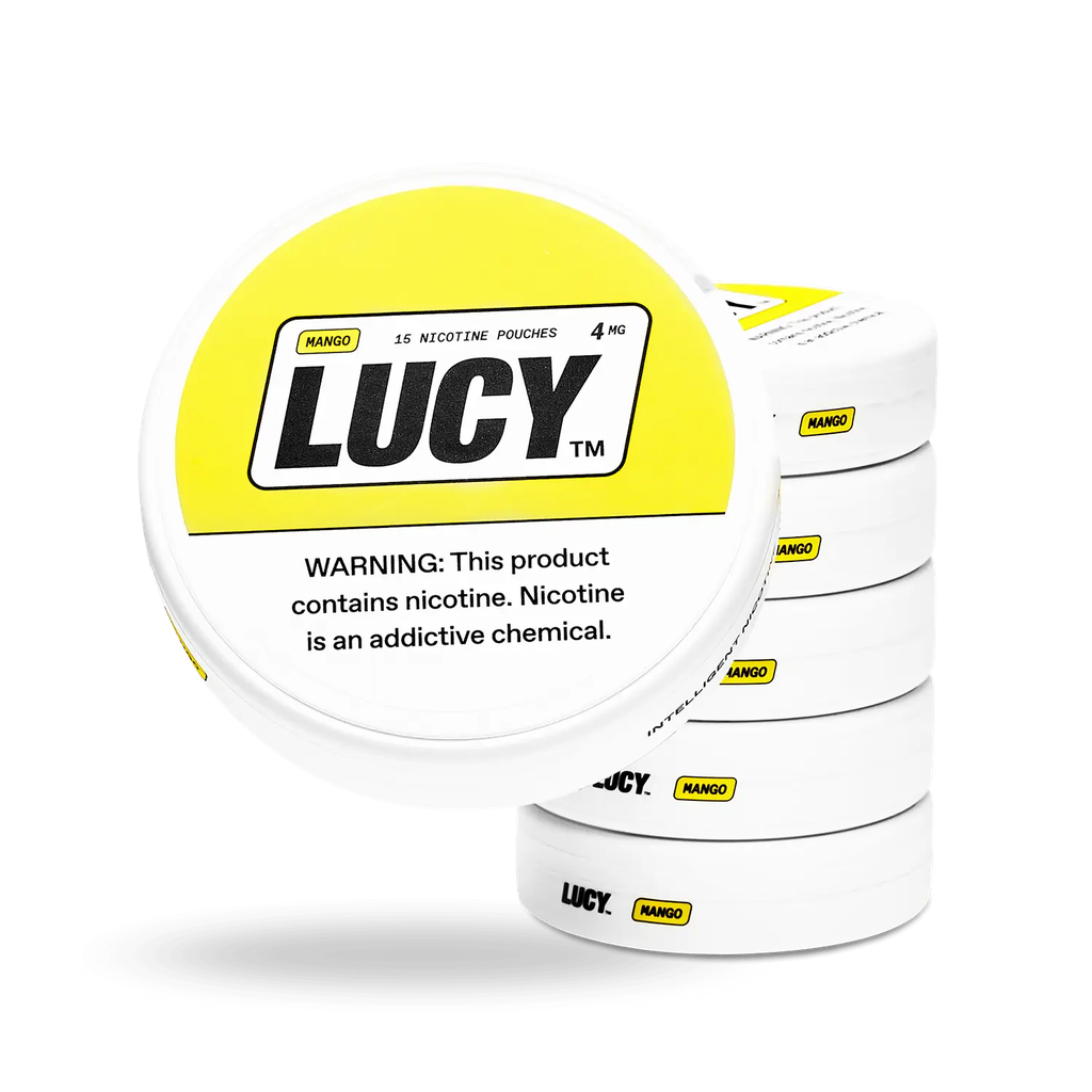 [Lucy Pouches de Nicotina x15-Lucy - Mango - 4mg] Lucy Pouches de Nicotina x15 (Mango, 4mg)
